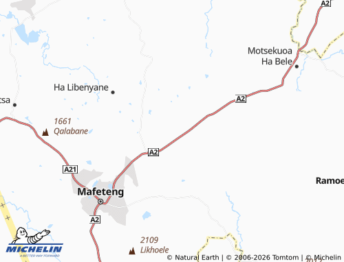 MICHELIN Ha Chopho map - ViaMichelin