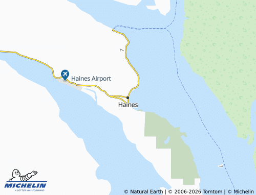 Kaart MICHELIN Haines - ViaMichelin