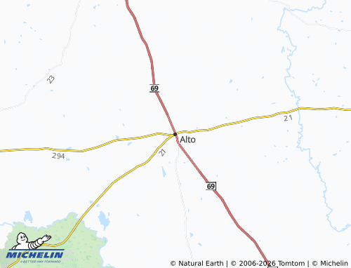 Mappa MICHELIN Alto - ViaMichelin