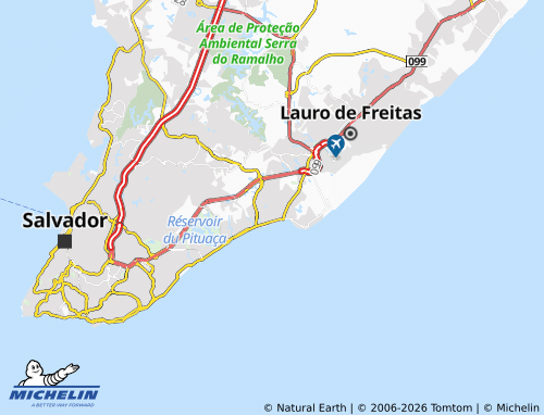 Mappa MICHELIN Alto do Coqueirinho - ViaMichelin