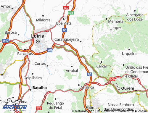 MICHELIN-Landkarte Parracheira - ViaMichelin