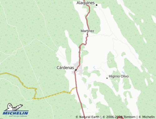 Mapa MICHELIN La Palmita - ViaMichelin