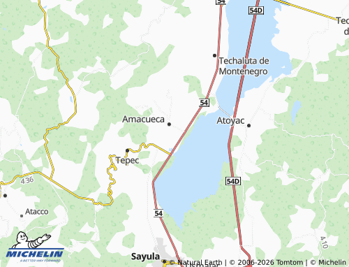 Mapa MICHELIN Santa Cruz - ViaMichelin