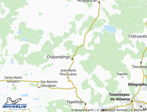 MICHELIN Centro map - ViaMichelin