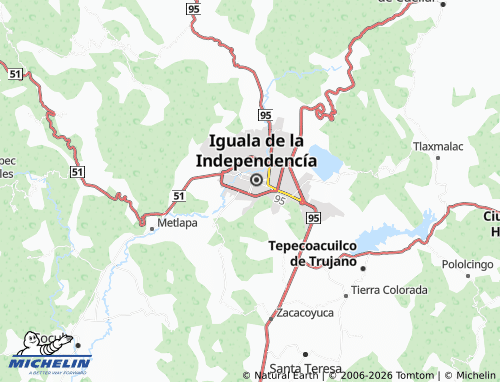 MICHELIN Valle Verde map - ViaMichelin