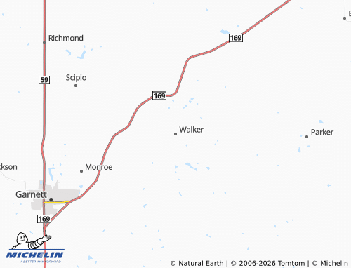 Mapa MICHELIN Walker - ViaMichelin