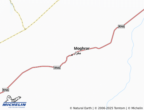 MICHELIN Mighrar map - ViaMichelin
