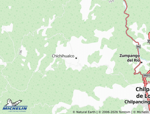 MICHELIN Lázaro Cárdenas map - ViaMichelin