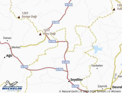 Mappa MICHELIN Çiğilerik - ViaMichelin