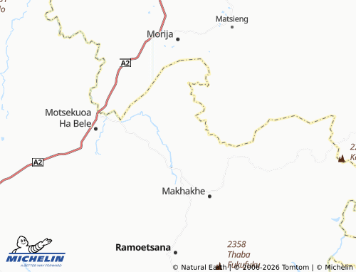 Carte MICHELIN Ramahotetsa - ViaMichelin