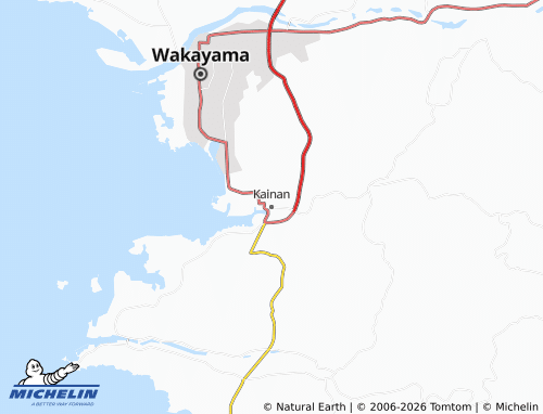 MICHELIN Kainan map - ViaMichelin