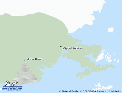 Mapa MICHELIN Misool Selatan - ViaMichelin