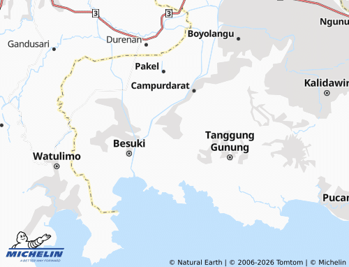 Mapa MICHELIN Ngentrong - ViaMichelin