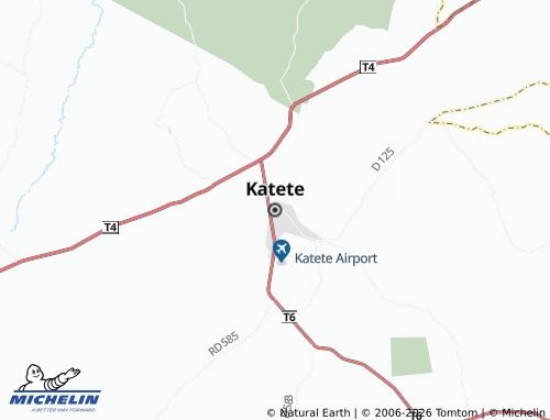 Kaart MICHELIN Katete - ViaMichelin