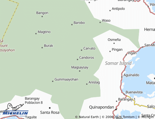 Mappa MICHELIN Candoros - ViaMichelin