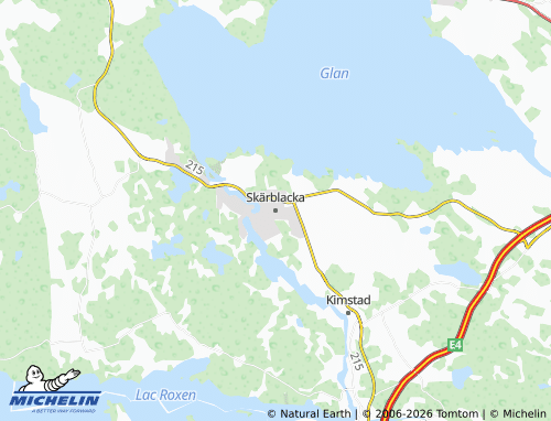 MICHELIN-Landkarte Skärblacka - ViaMichelin