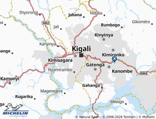 Mapa MICHELIN Gitega - ViaMichelin