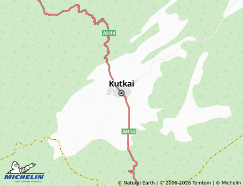 MICHELIN Kutkai map - ViaMichelin