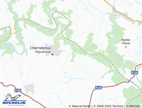 MICHELIN Repuzhyntsi map - ViaMichelin