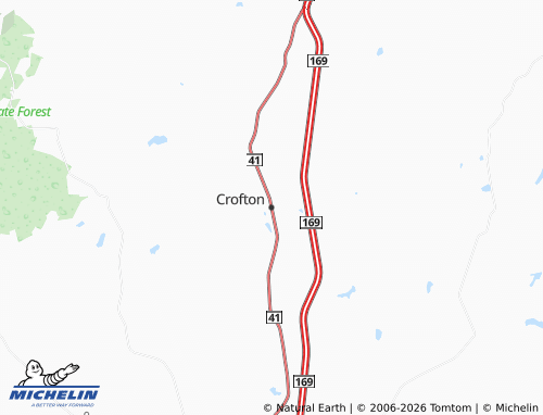Mappa MICHELIN Crofton - ViaMichelin