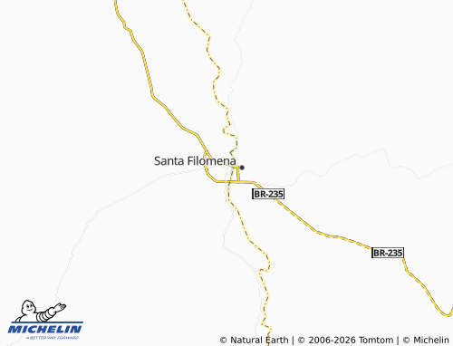 Mapa MICHELIN Alto Parnaíba - ViaMichelin