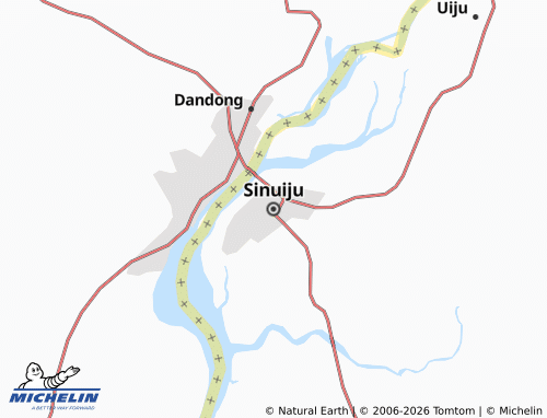Mapa MICHELIN Sinuiju - ViaMichelin