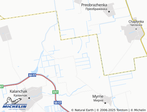 MICHELIN Novopavlivka map - ViaMichelin