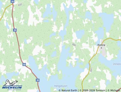 MICHELIN Åby map - ViaMichelin