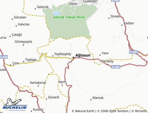 Mapa MICHELIN Sakarca - ViaMichelin