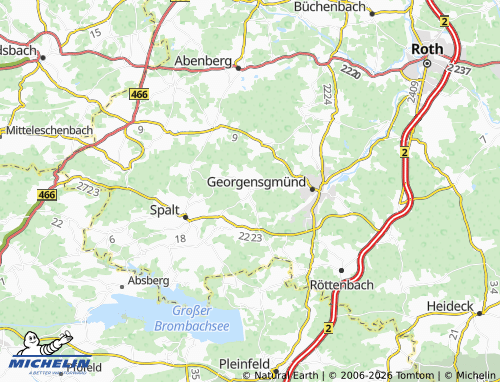 Mappa MICHELIN Mosbach - ViaMichelin