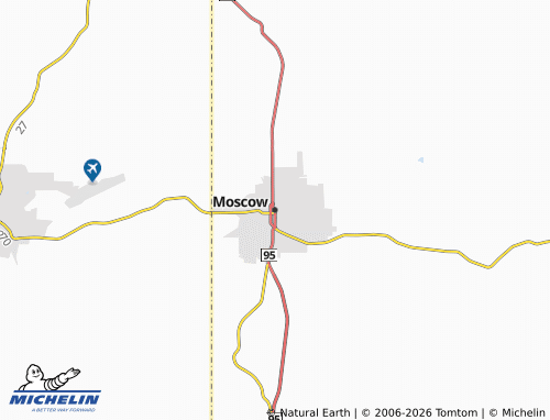 Mappa MICHELIN Moscow - ViaMichelin