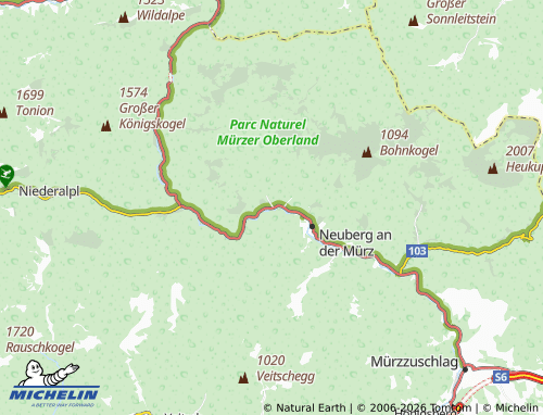 MICHELIN Krampen map - ViaMichelin