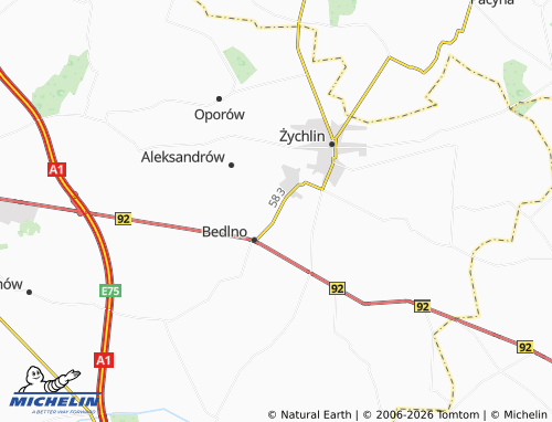 Carte MICHELIN Janów - ViaMichelin