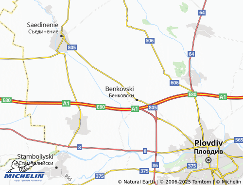 MICHELIN Voysil map - ViaMichelin