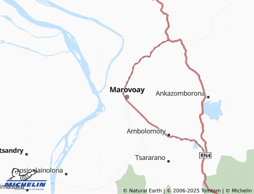 MICHELIN Marovoay map - ViaMichelin