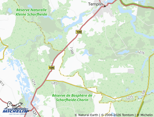 MICHELIN Storkow map - ViaMichelin