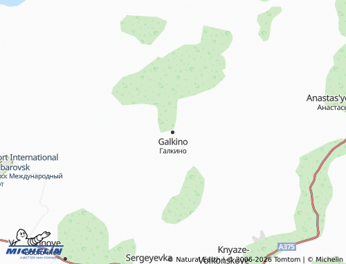 MICHELIN-Landkarte Galkino - ViaMichelin