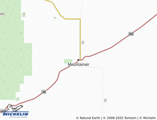 MICHELIN Mountainair map - ViaMichelin