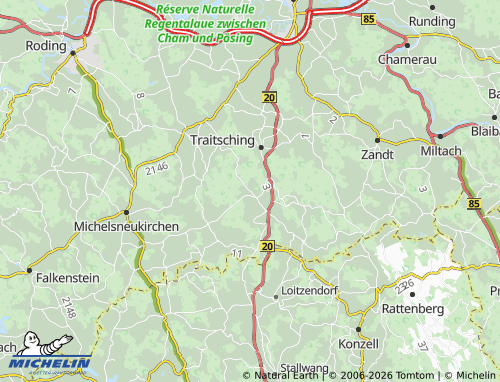 Mapa MICHELIN Dinzling - ViaMichelin