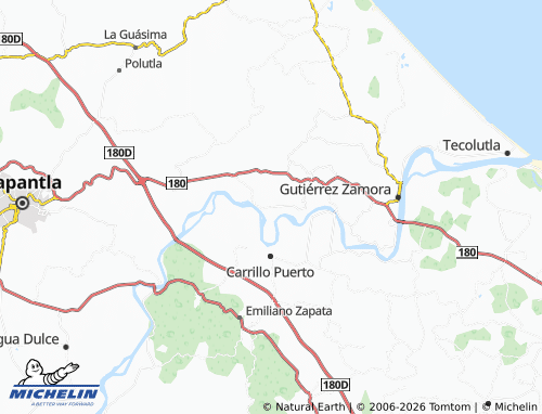 Mappa MICHELIN Ignacio Muñoz Zapotal - ViaMichelin