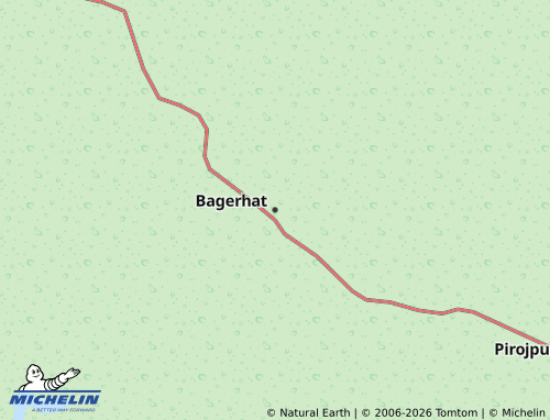 Mappa MICHELIN Bagerhat - ViaMichelin