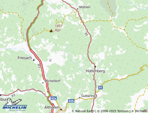 MICHELIN Baierberg map - ViaMichelin