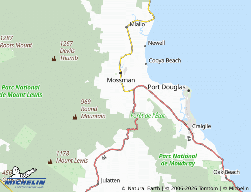 Mapa MICHELIN Shannonvale - ViaMichelin