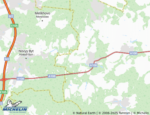 MICHELIN Shelkovo map - ViaMichelin