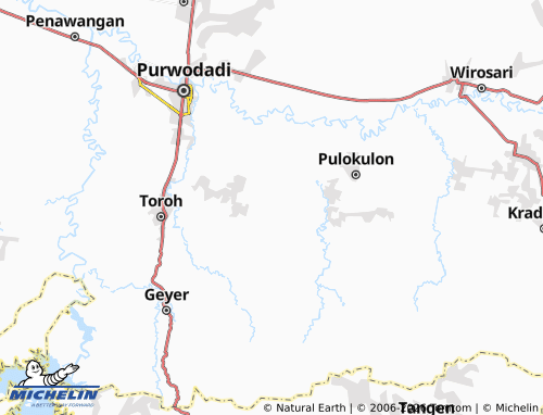 Carte MICHELIN Kenteng - ViaMichelin