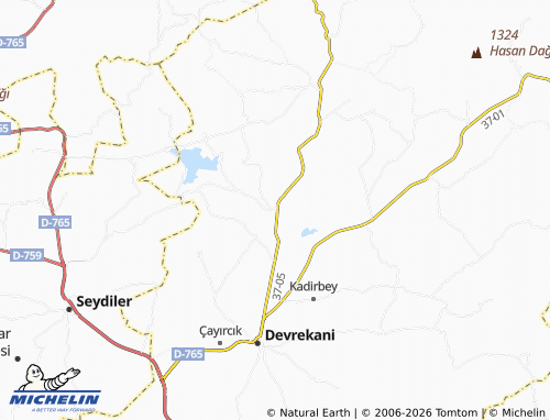 Mappa MICHELIN Bozkocatepe - ViaMichelin
