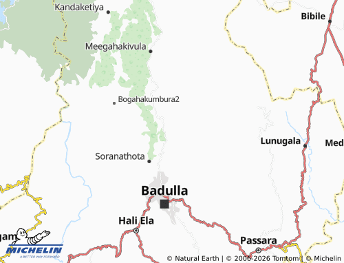 Mapa MICHELIN Ambagasdowa2 - ViaMichelin