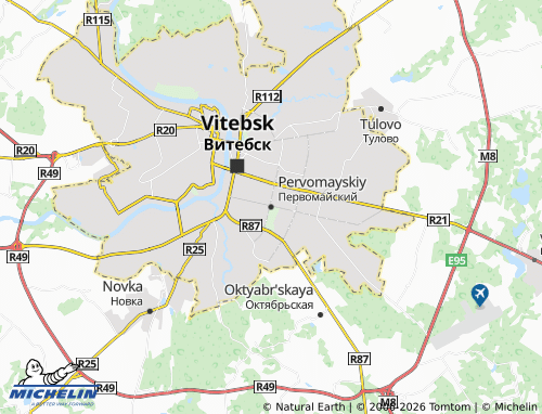 MICHELIN-Landkarte Pervomayskiy - ViaMichelin