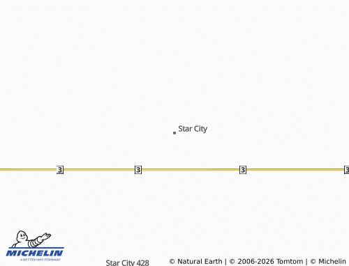 Mappa MICHELIN Star City - ViaMichelin