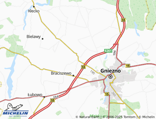Mapa MICHELIN Obora - ViaMichelin
